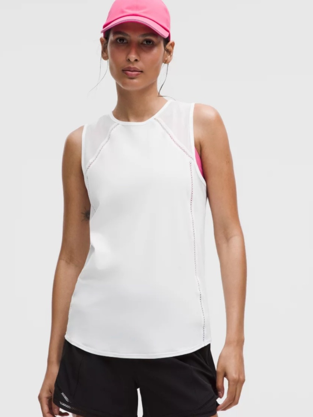 Lululemon Sculpt Tank Top Lace Trim